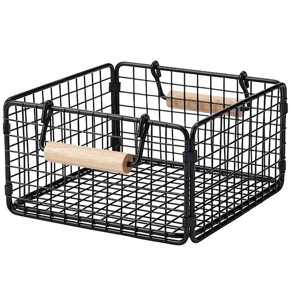 Black wire storage  basket 🖤🌿 - Picture 1 of 4